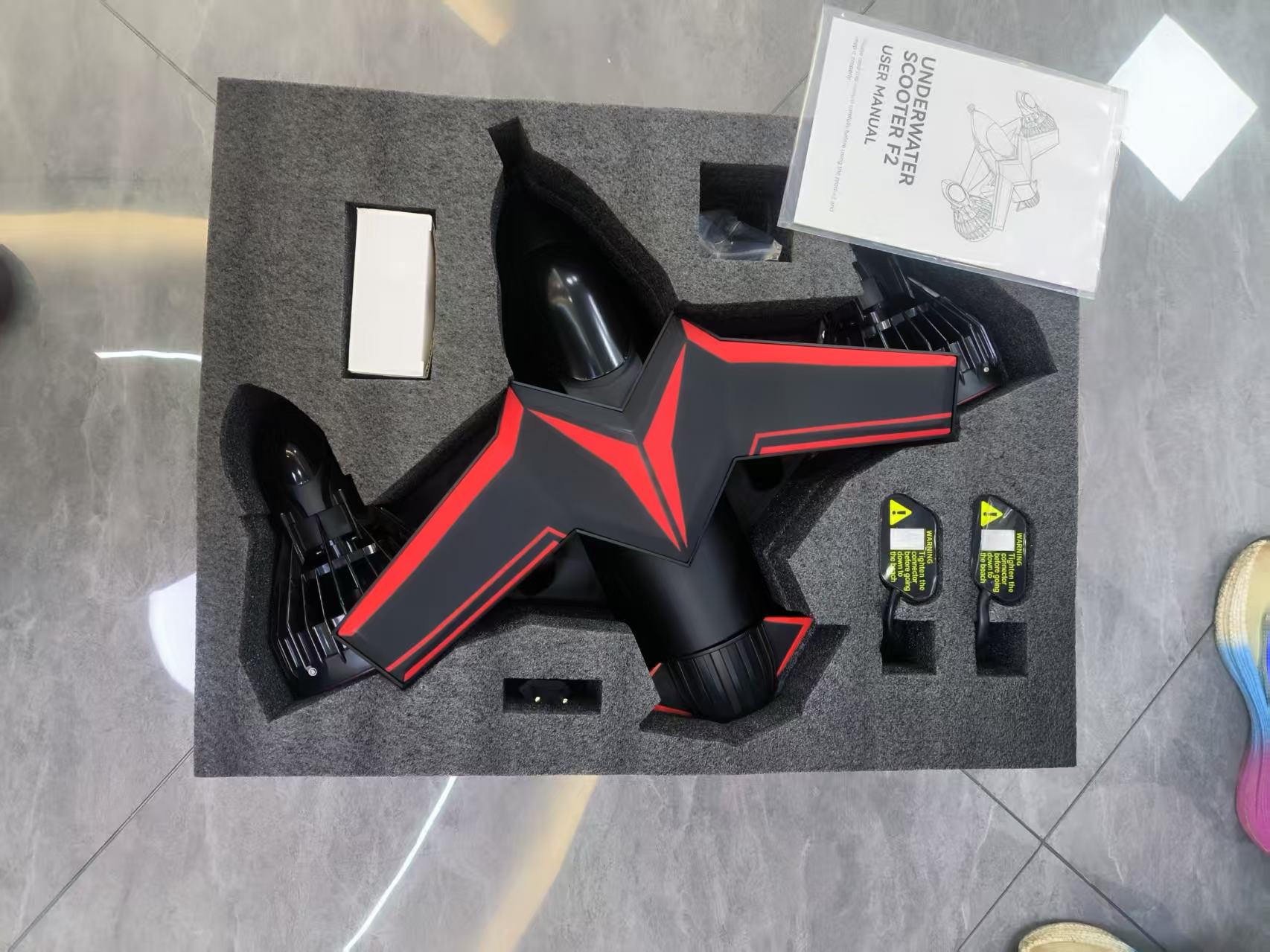 HAVOSPARK S4 Electric Underwater Scooter – Dual 500W Motors, 30m Depth, 2m/s Speed