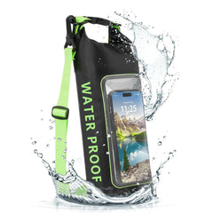 Floating Waterproof Phone Pouch 2L Crossbody Dry Bag – Touch Screen Waterproof Bag for Beach Swimming Kayaking