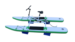 HAVOSPARK Croco-1 Tandem Water Bike – Inflatable Pedal Boat, 12–15km/h Top Speed