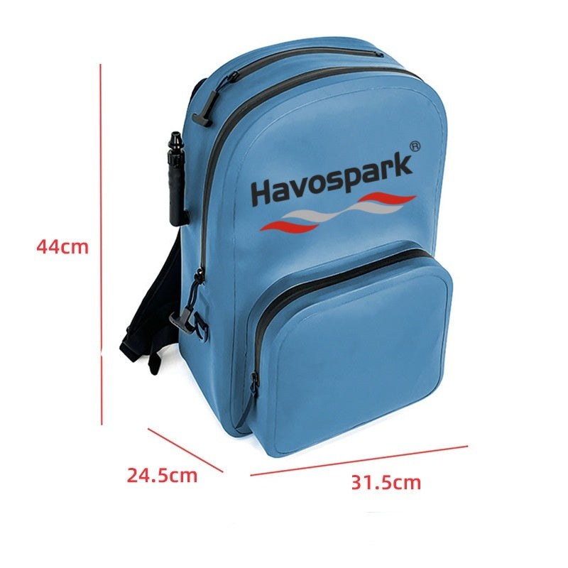 HAVOSPARK 25L Anti-Drowning Waterproof Floatable Backpack – Inflatable Survival Pack