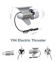Havospark Y04 Electric SUP Thruster 330W Portable Motor with 8kg Thrust for Paddle Boards & Inflatable Boats