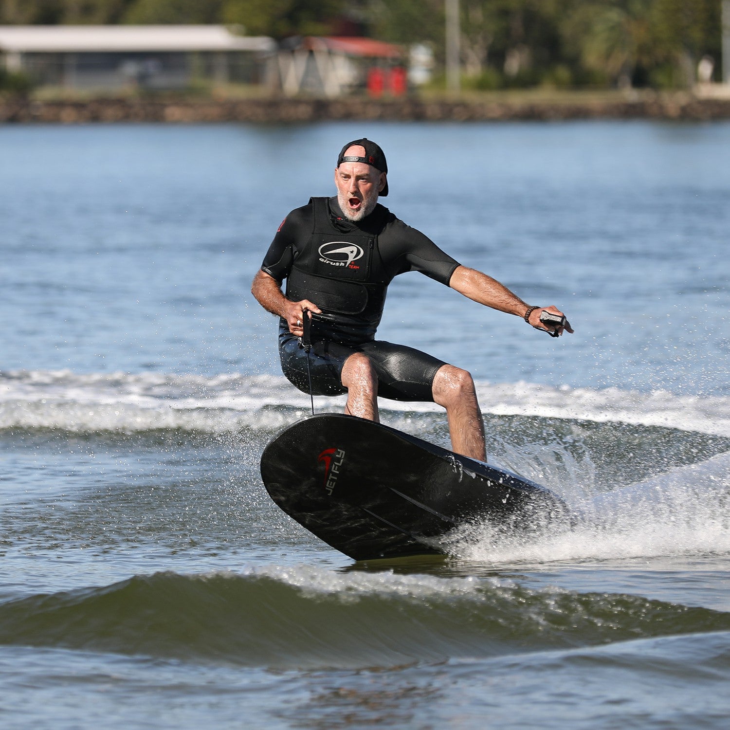 Havospark JF02 – 68 km/h High-Performance TORAY Carbon Fiber E-Surfboard for Racing and Rental Applications