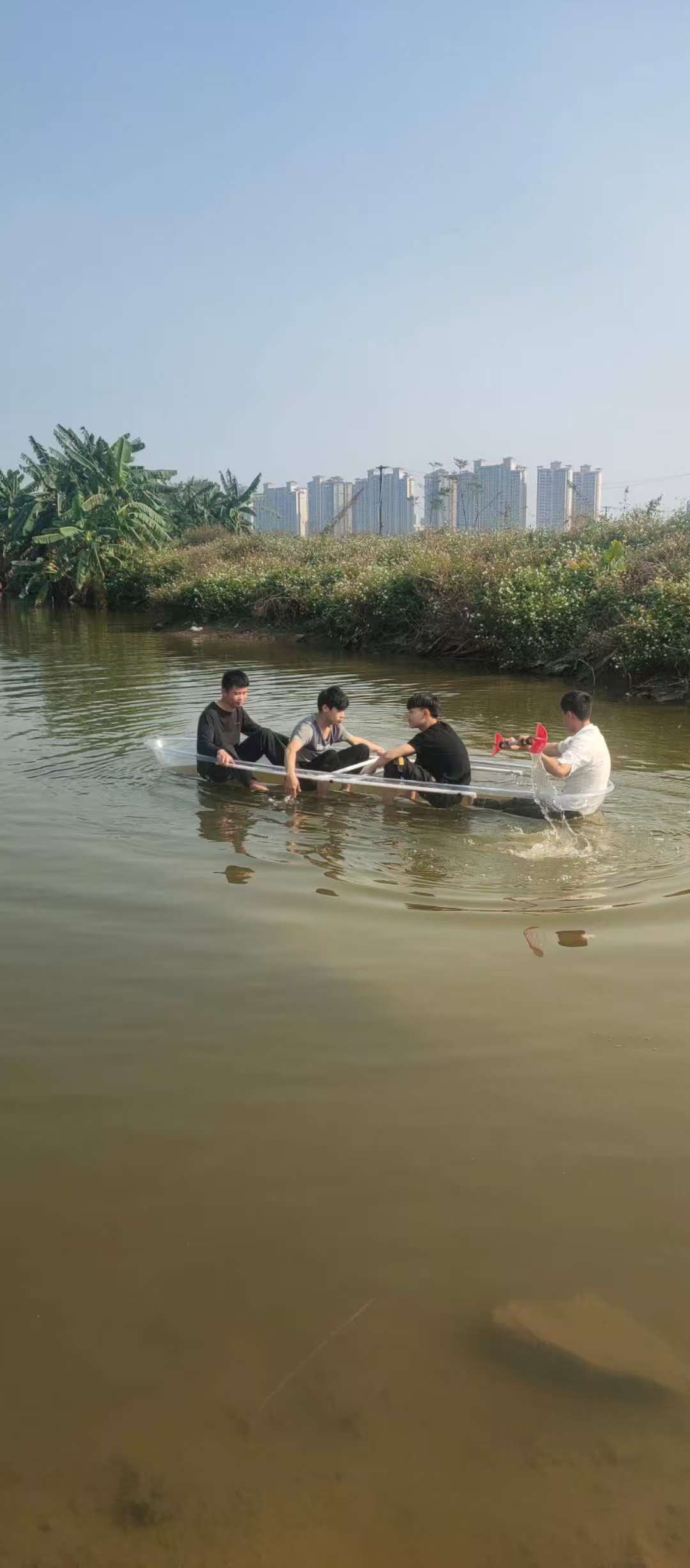 Transparent Kayak