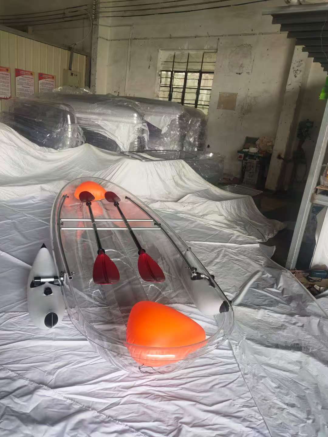 Transparent Kayak