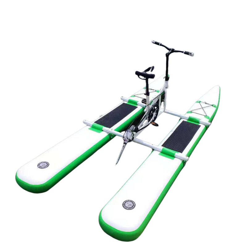 HAVOSPARK Croco-1 Tandem Water Bike – Inflatable Pedal Boat, 12–15km/h Top Speed