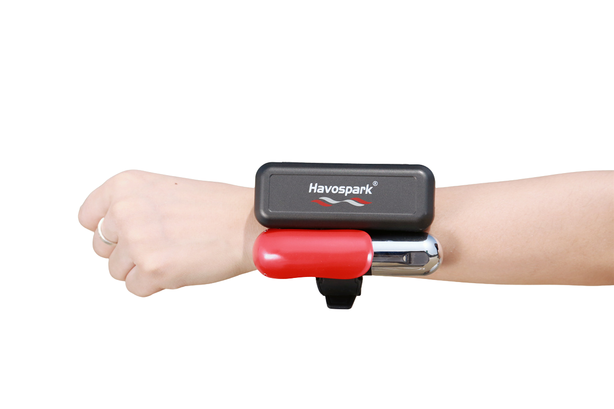 HAVOSPARK Smart Water Rescue Bracelet-026 – Inflatable Safety Wristband, SOS Alarm, <10m GPS Accuracy