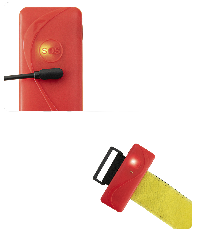 HAVOSPARK SOS Location Alarm Device-025 – GPS Emergency Tracker, <10m Accuracy, 120h Standby