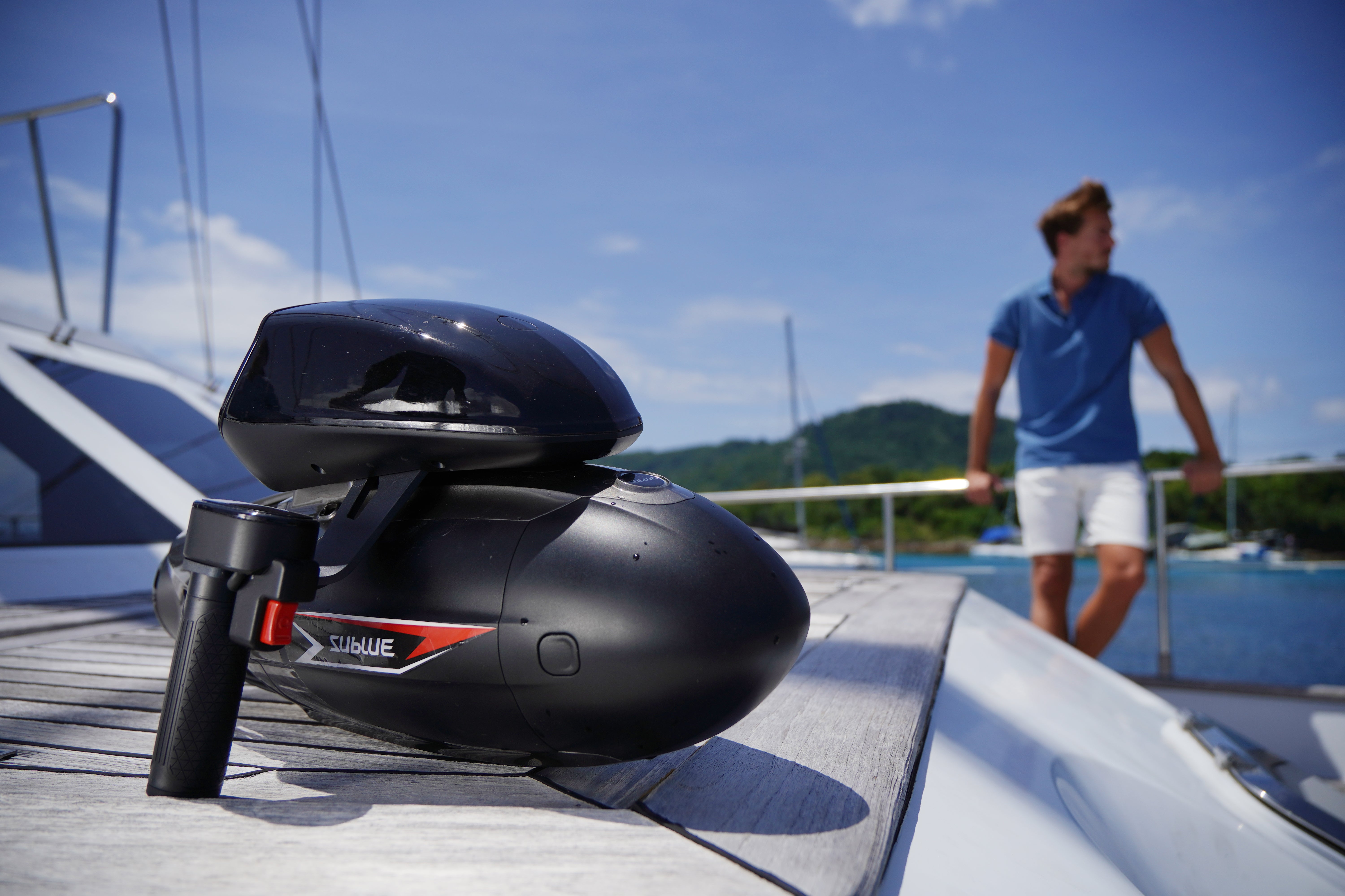 HAVOSPARK H9-1 Electric Underwater Scooter – 40m Depth, 3-Speed, 60min Runtime (by SUBLUE)