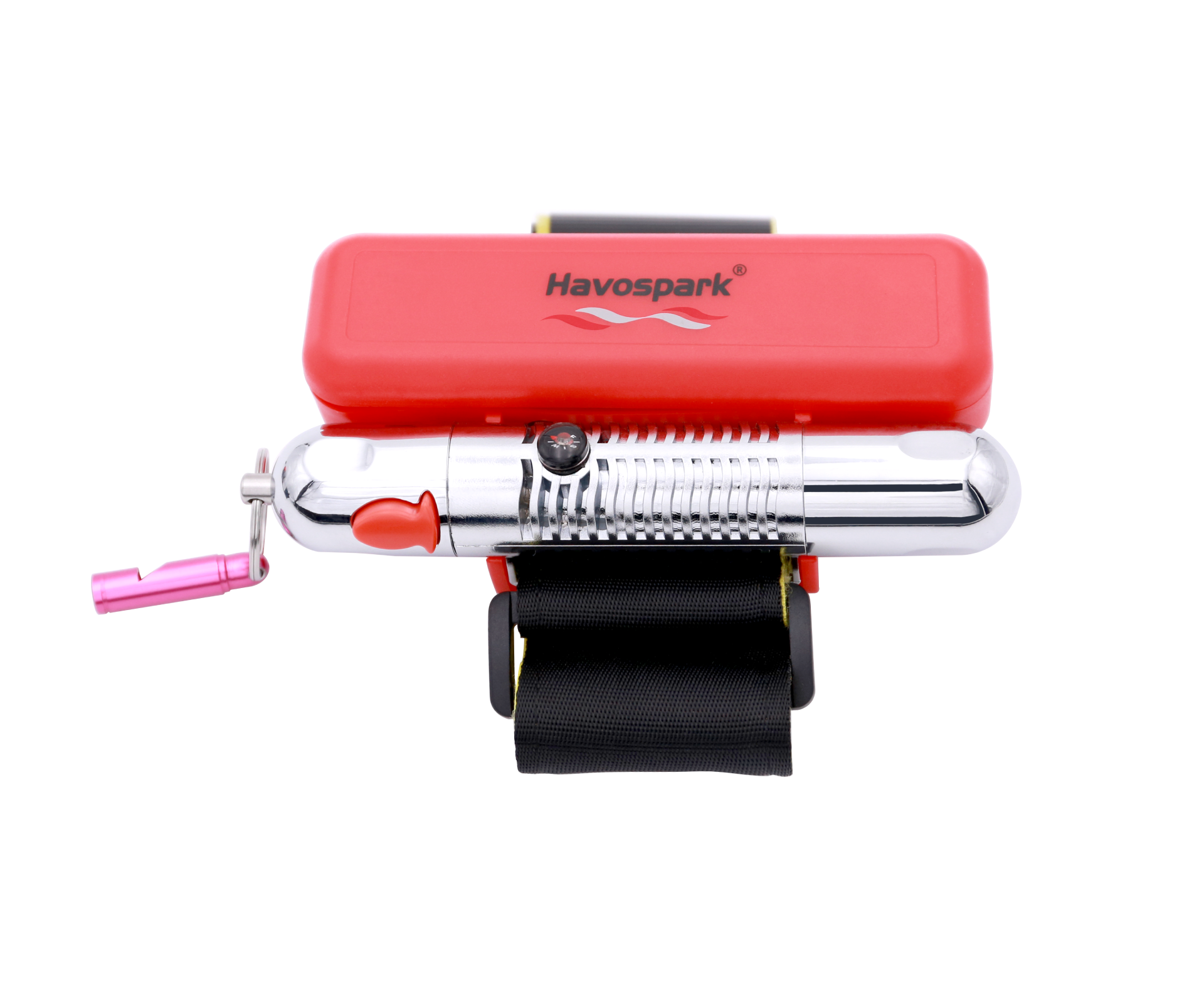 HAVOSPARK Smart Water Rescue Bracelet-026 – Inflatable Safety Wristband, SOS Alarm, <10m GPS Accuracy