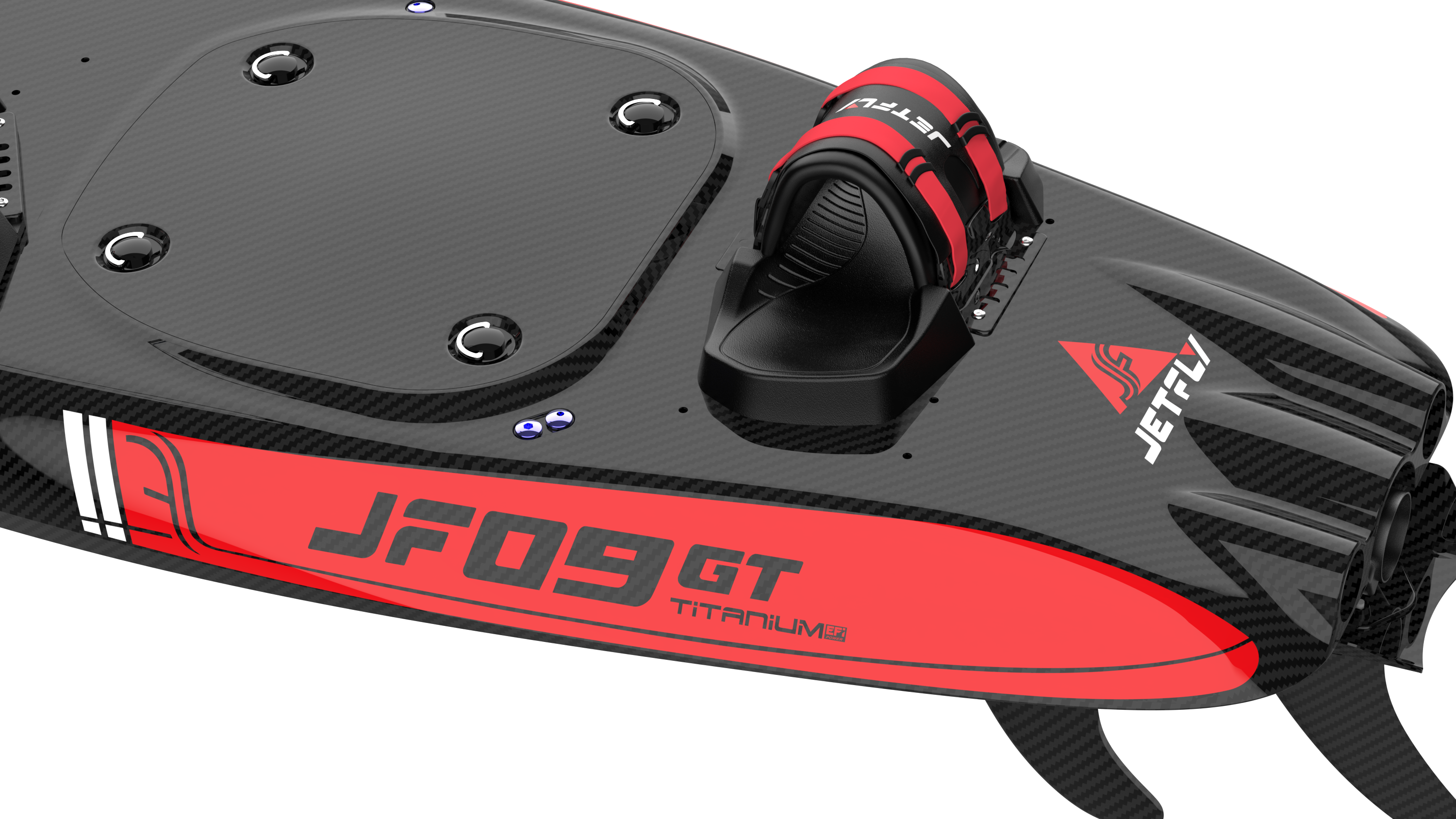 Havospark JF09GT Competition Jetboard — 64km/h T1000 Carbon Fiber EFI Two-Stroke Jet Surf Board