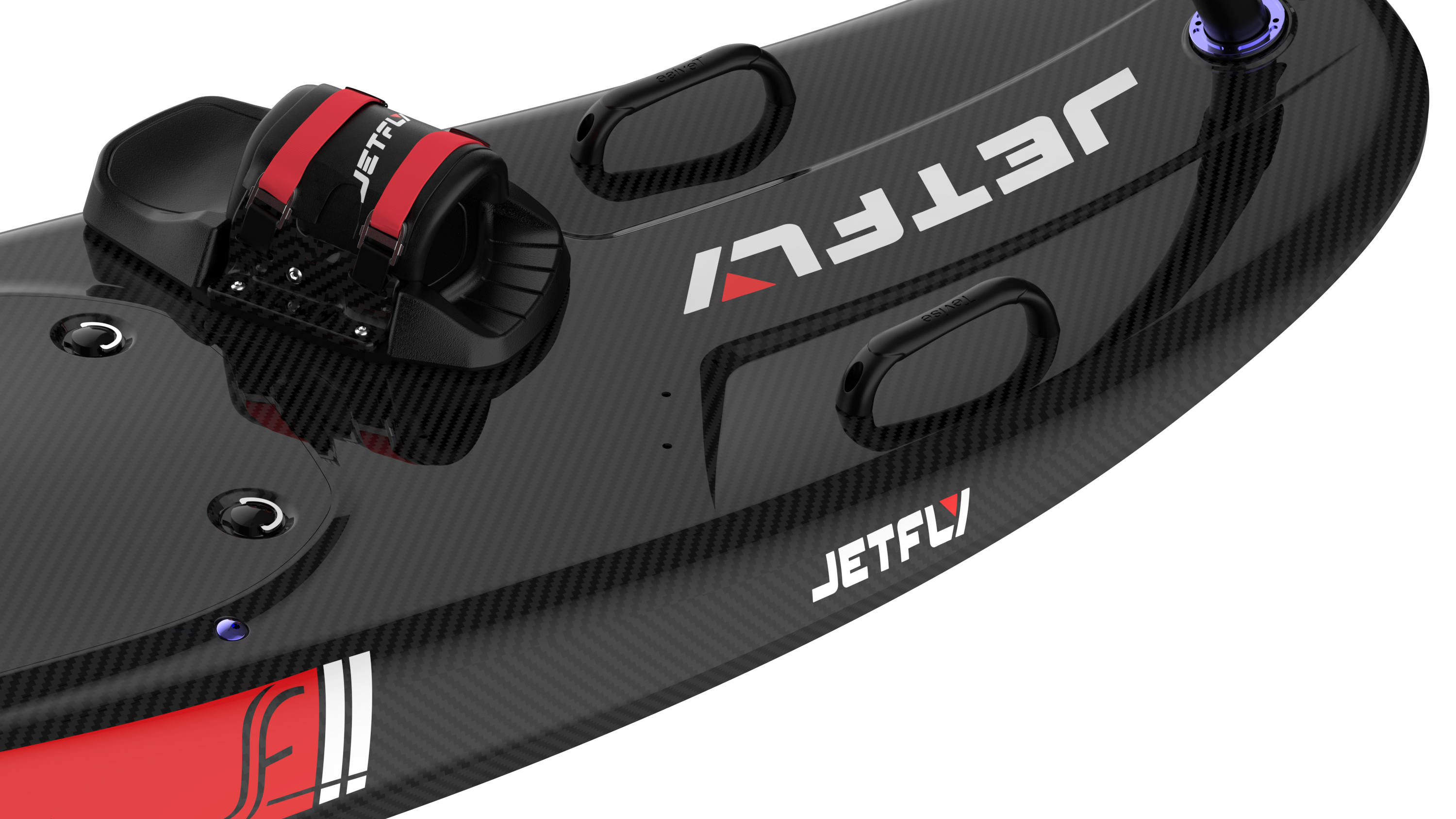 Havospark JF09GT Competition Jetboard — 64km/h T1000 Carbon Fiber EFI Two-Stroke Jet Surf Board